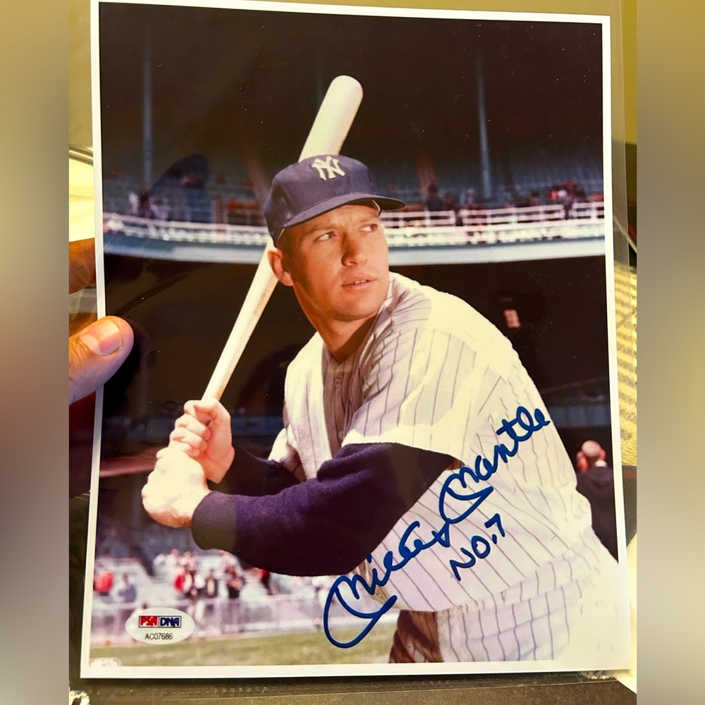 Mickey Mantle signed (Reprint) ✍🏼